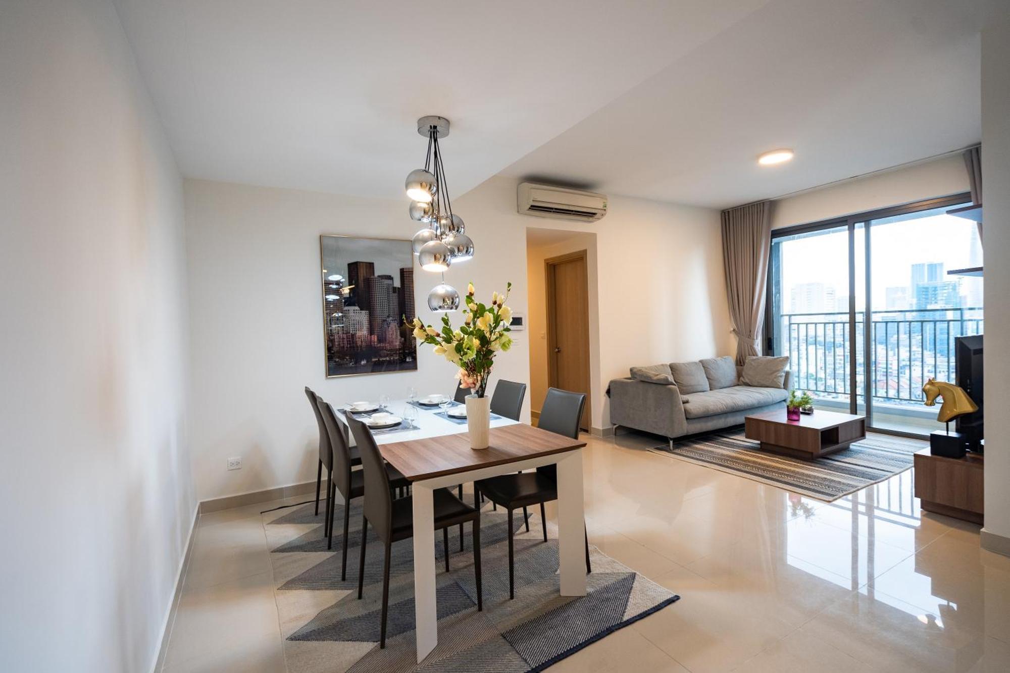 Central Business District Rivergate Apartment - Free Pickup & Pool Ho Chi Minh City Bagian luar foto