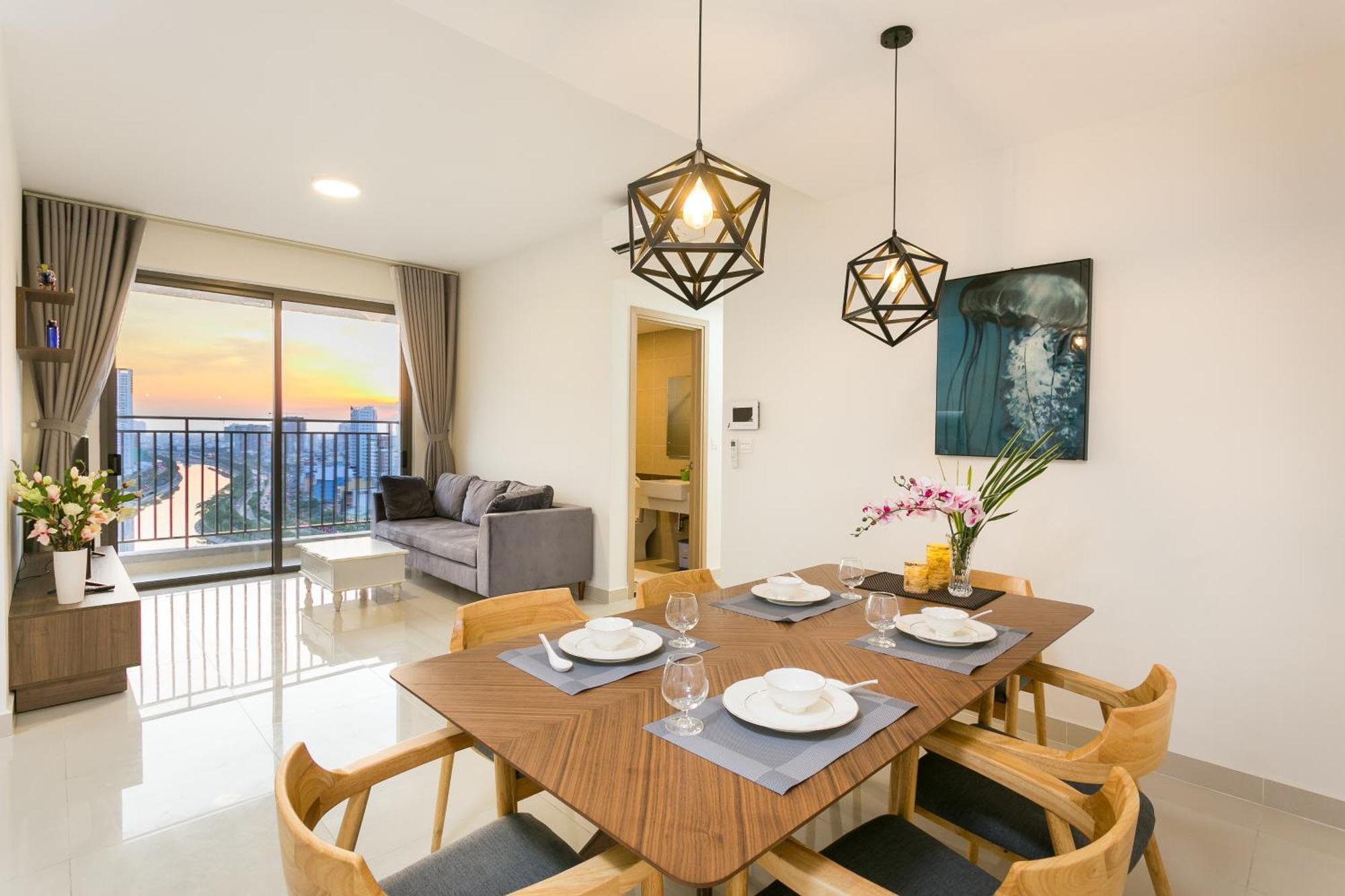 Central Business District Rivergate Apartment - Free Pickup & Pool Ho Chi Minh City Bagian luar foto